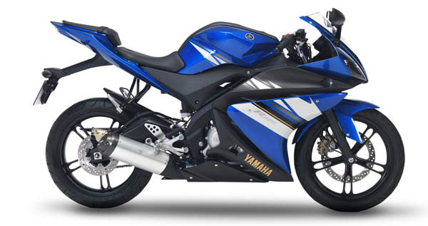 Yamaha YZF-R125 2008 blau